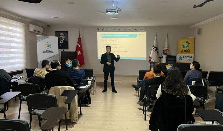 AYSO’da EYDEP Uyum ve Denetim Hazırlık Eğitimi gerçekleştirildi