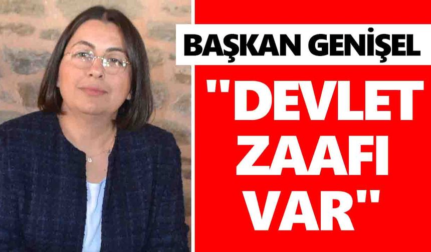Başkan Genişel'den dikkat çeken açıklama