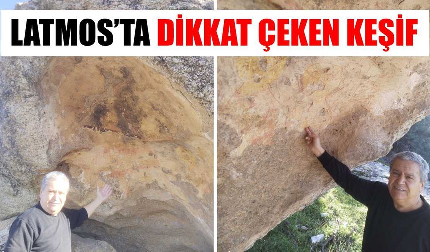 Beşparmak Dağı’nda daha önce görülmeyen izler bulundu
