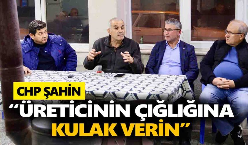 CHP’li Şahin’den şap salgını açıklaması