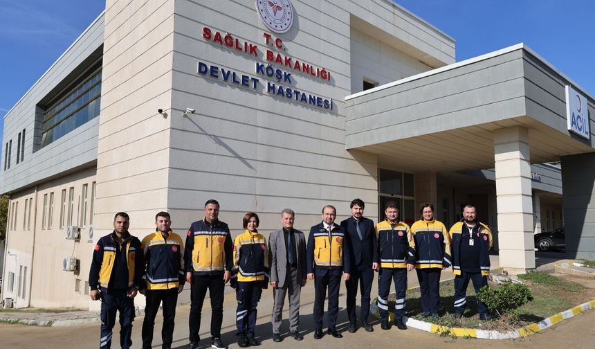 Köşk’te sağlık hizmetlerine kapsamlı değerlendirme ziyareti