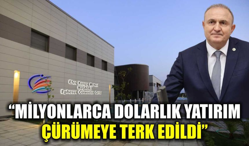 Kuşadası’ndaki kongre merkezi TBMM gündeminde