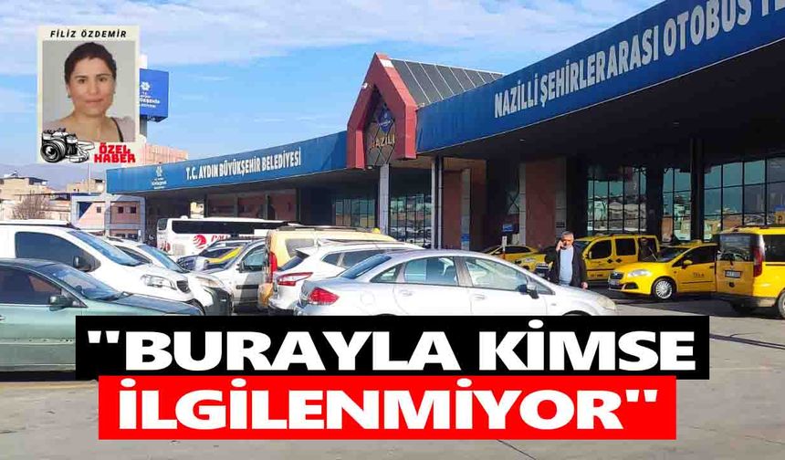 Nazilli'de otogar taksicileri isyanda