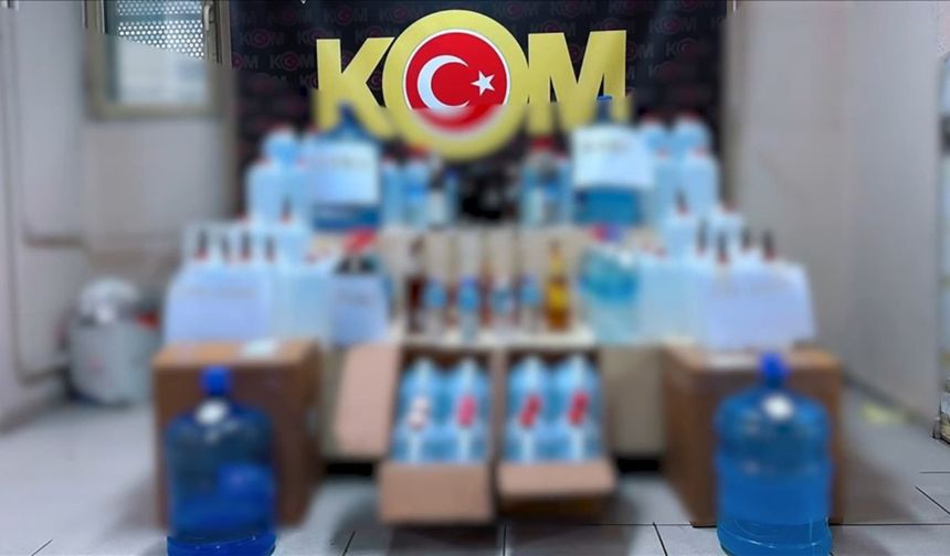 Sahte içki operasyonları 81 ilde eş zamanlı yapıldı
