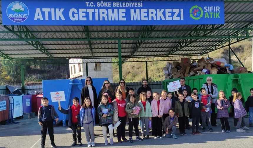 Söke Belediyesi’nin Atık Getirme Merkezi resmen onaylandı