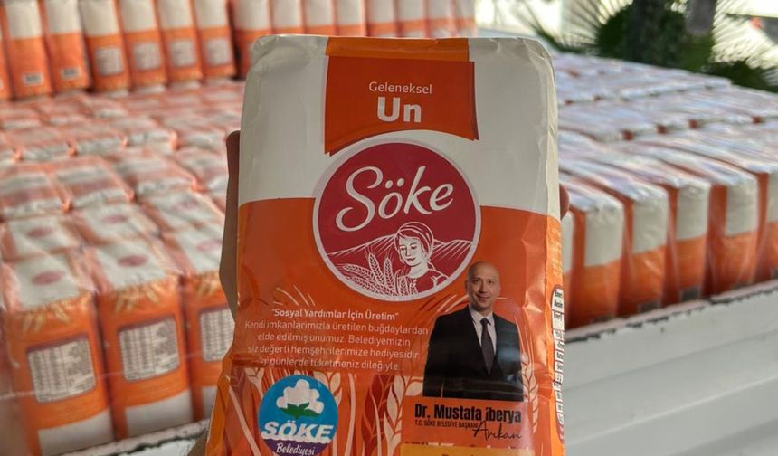 Söke Belediyesi’nin unları ihtiyaç sahipleriyle buluşuyor