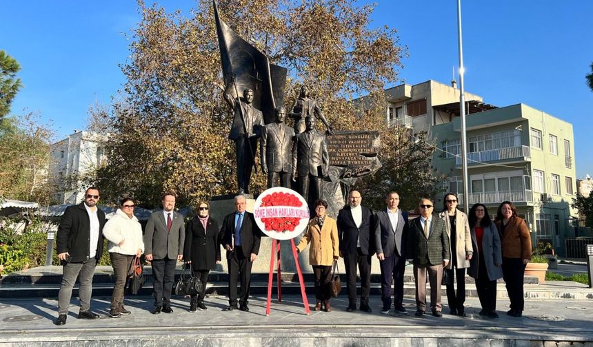 Söke’de İnsan Hakları Günü kutlandı: Kurula 70 başvuru yapıldı