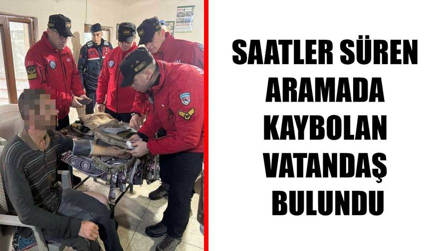 Sultanhisar’da nefes kesen arama