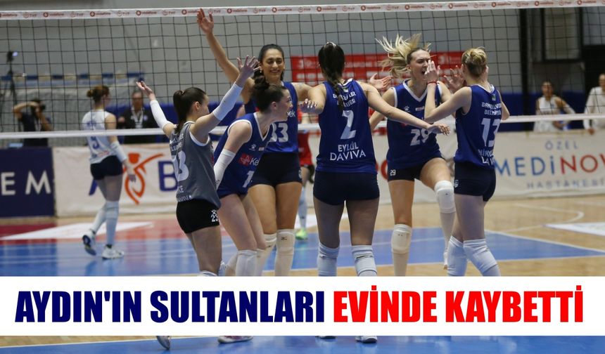 Aydın’ın Sultanları evinde Bahçelievler Belediyespor’a kaybetti