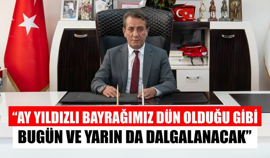 Başkan Yetişkin'den provakosyona tepki