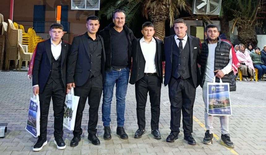 Bozdoğan'da kınalı kuzular uğurlandı