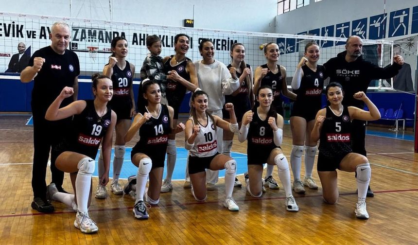 Söke’nin sultanları sezona galibiyetle veda etti