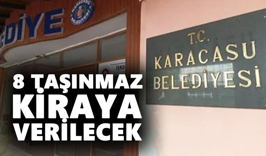 Karacasu'da ihale zamanı