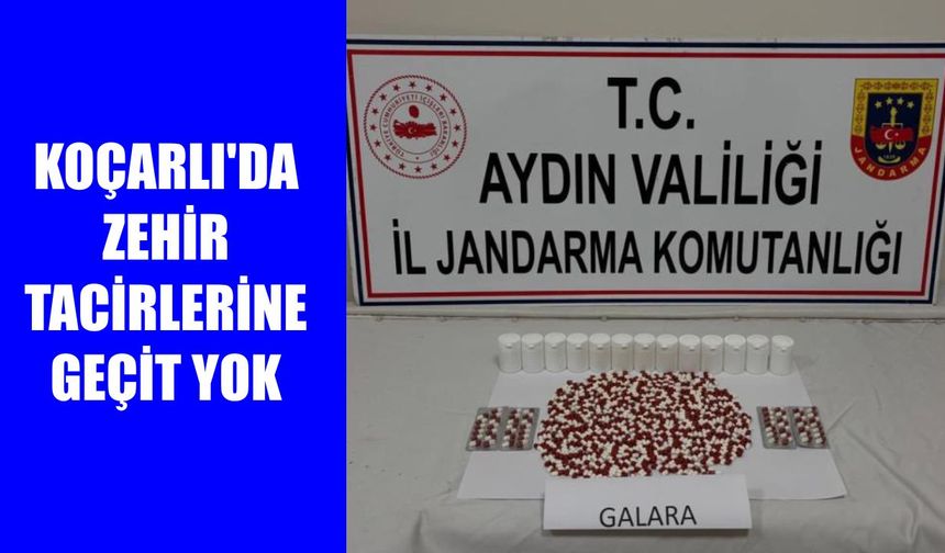 Koçarlı’da zehir tacirlerine geçit yok