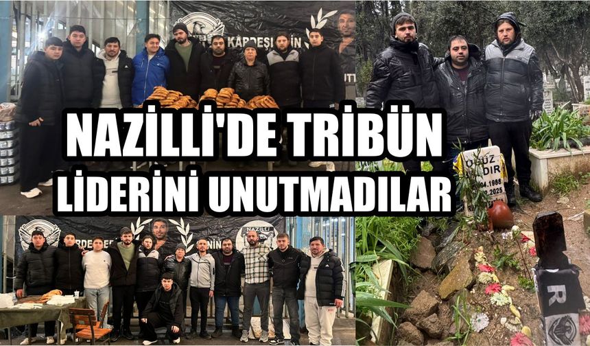 Nazilli'de hüzünlü anma