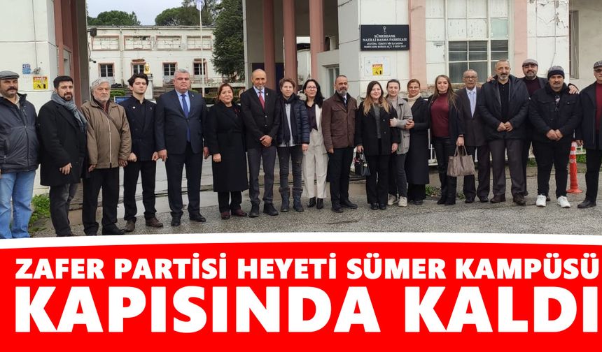 ADÜ'den Zafer Partisi'ne ambargo
