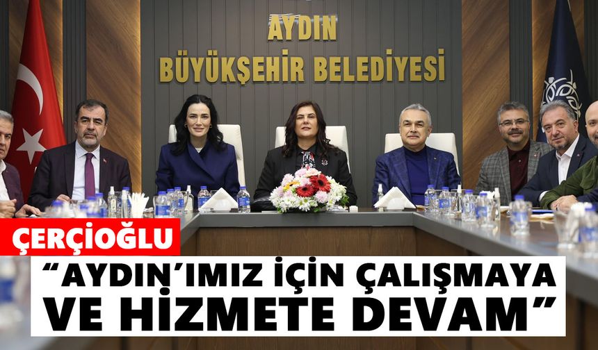 AK Parti Aydın'dan Büyükşehir’de yatırım toplantısı!