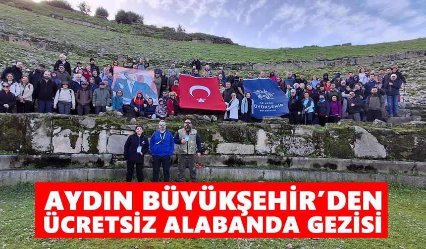 Aydın Büyükşehir’den ücretsiz Alabanda gezisi