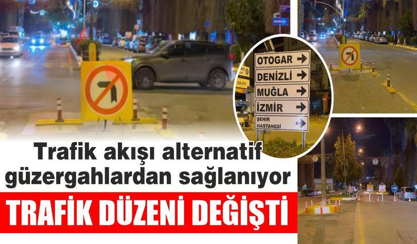Aydın'da trafik düzeni değişti: Yeni güzergahlar açıldı
