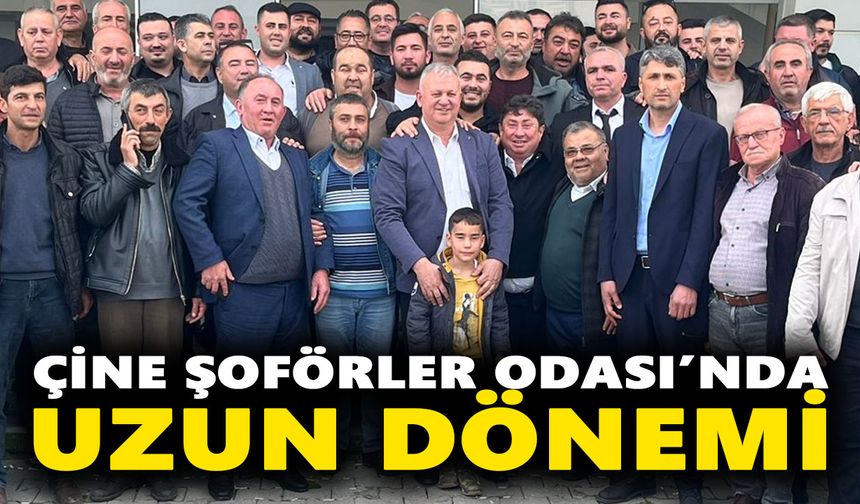 Çine Şoförler Odası’nda Uzun dönemi