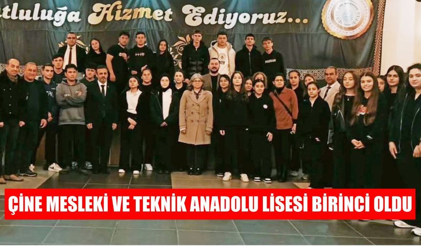 Çine’de meslek liseleri damga vurdu