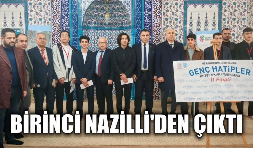 Genç hatipler Nazilli'de yarıştı