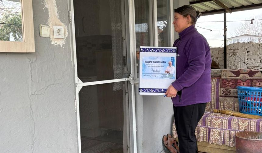 Germencik’te ramazanın bereketi paylaşılıyor