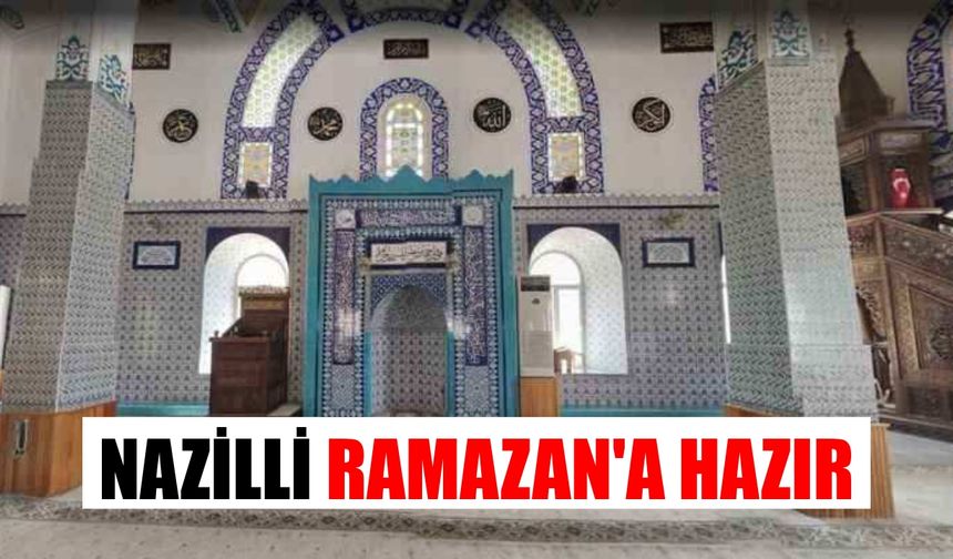 Nazilli’de üç camide hatimli teravih namazları kılınacak