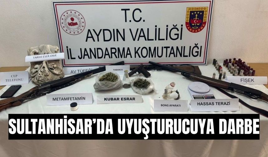 Sultanhisar’da uyuşturucuya darbe