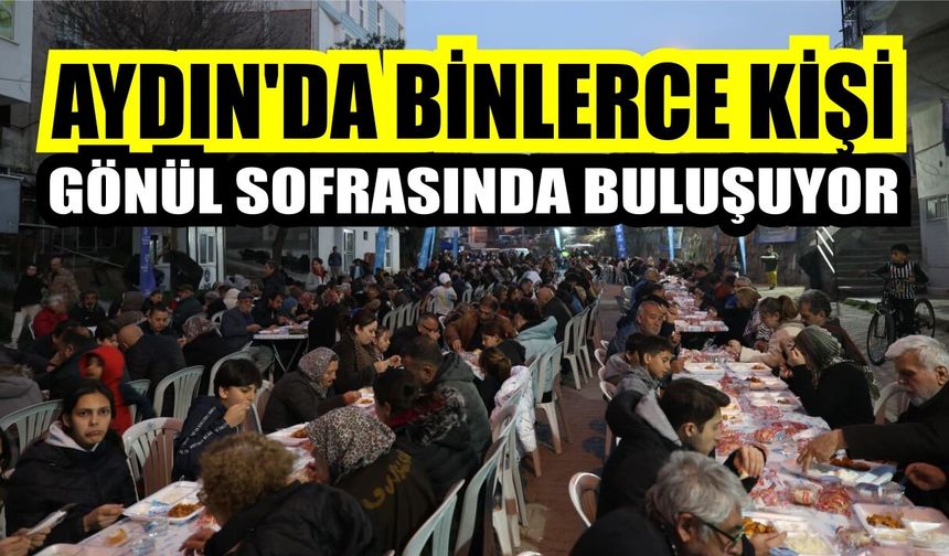 Aydın’da dayanışma bereketi