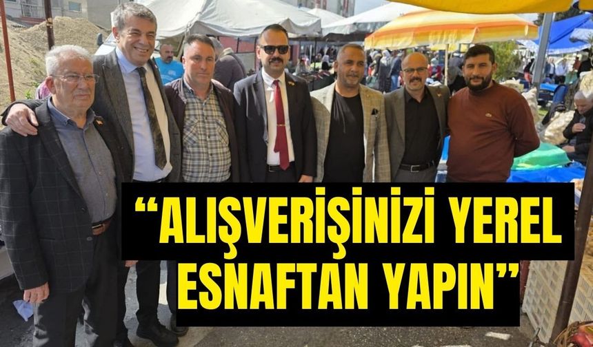 Başkan Künkçü’den pazar ziyareti