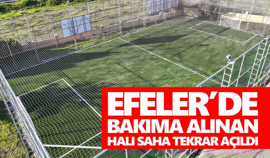 Yıllardır çürümeye terk edilmişti! Efeler’deki tesis tekrar açıldı