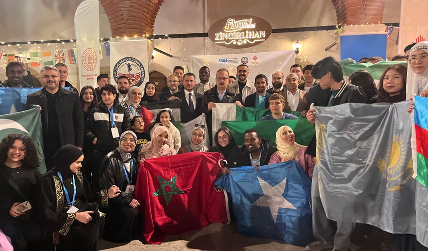 Aydın’da uluslararası öğrenciler iftar sofrasında buluştu