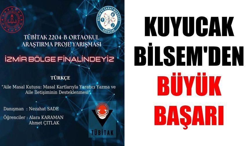 Kuyucak BİLSEM’den büyük başarı