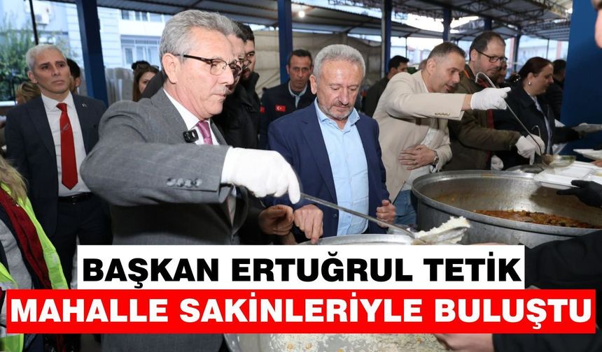 Nazilli Belediyesi'nden Yenimahalle'de iftar programı