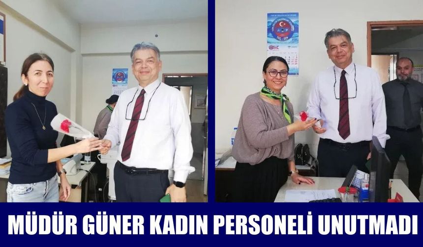 Nazilli MEM'de 8 Mart süprizi