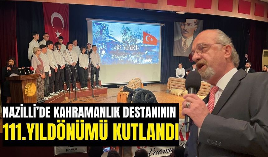 Nazilli'de 18 Mart coşkusu