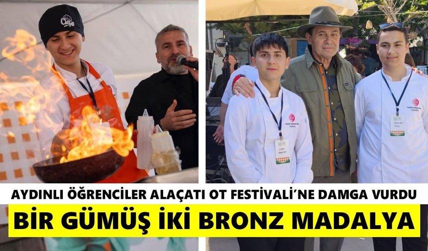 Alaçatı'da Aydınlı şefler hünerlerini sergiledi