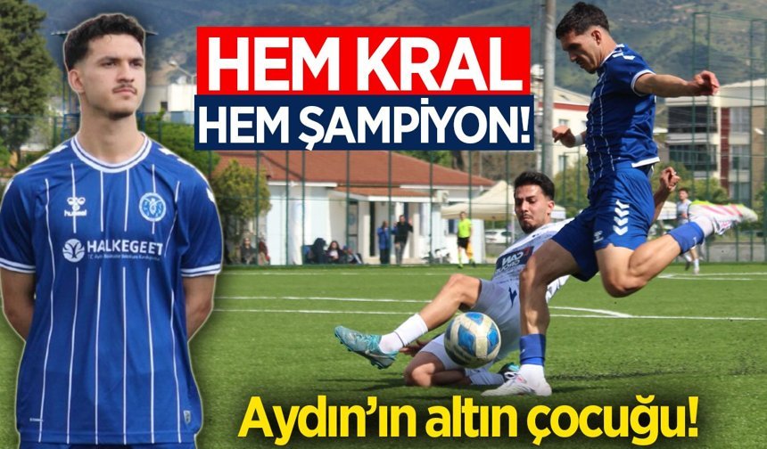 Hem kral, hem şampiyon! Aydın'ın altın çocuğu: Mehmet Eren Dağbaşı!