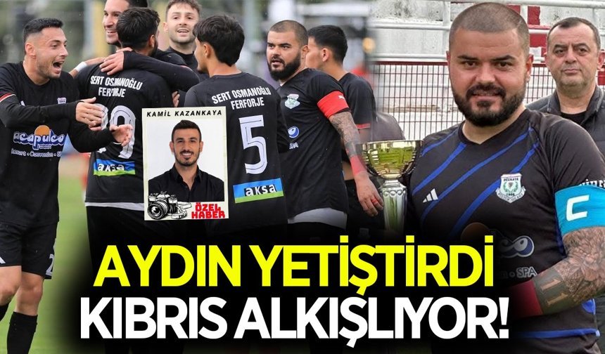 Aydınlı futbolcu Günay, KKTC’de gollerine devam ediyor: Hedef Süper Lig!