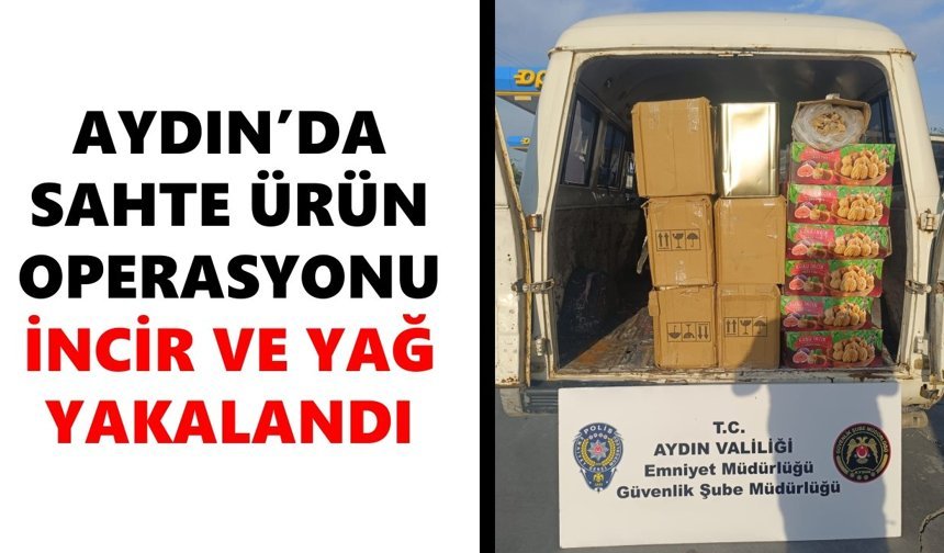 Aydın’da sahte gıda operasyonu: 580 litre tağşiş yağ ele geçirildi