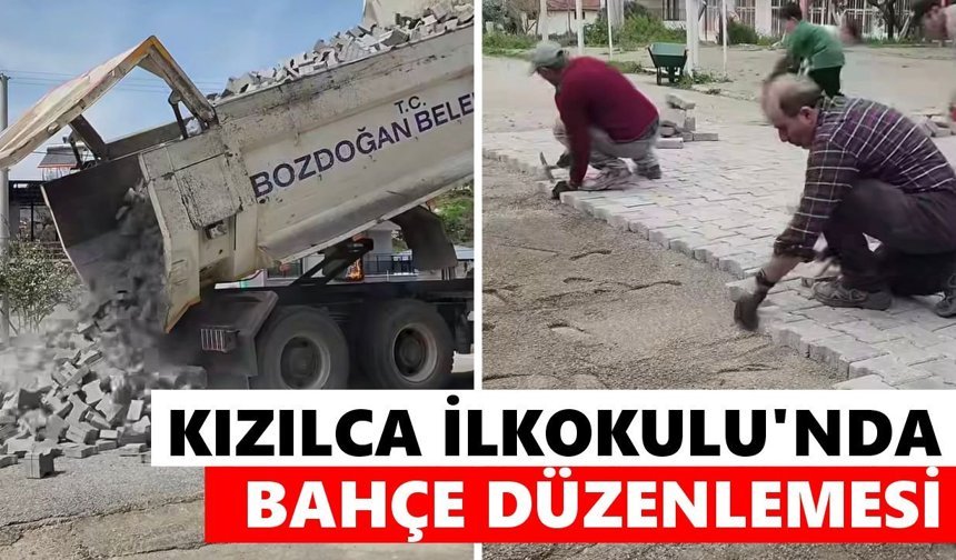 Bozdoğan Belediyesi'nde okullara destek