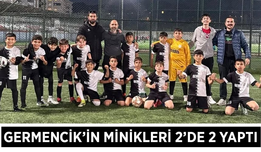 Germencik'in minikleri 2'de 2 yaptı