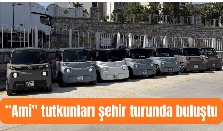 Aydın’daki “Ami" tutkunları şehir turunda buluştu