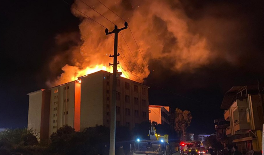 Nazilli’de lise yurdunda çıkan yangın kontrol altına alındı