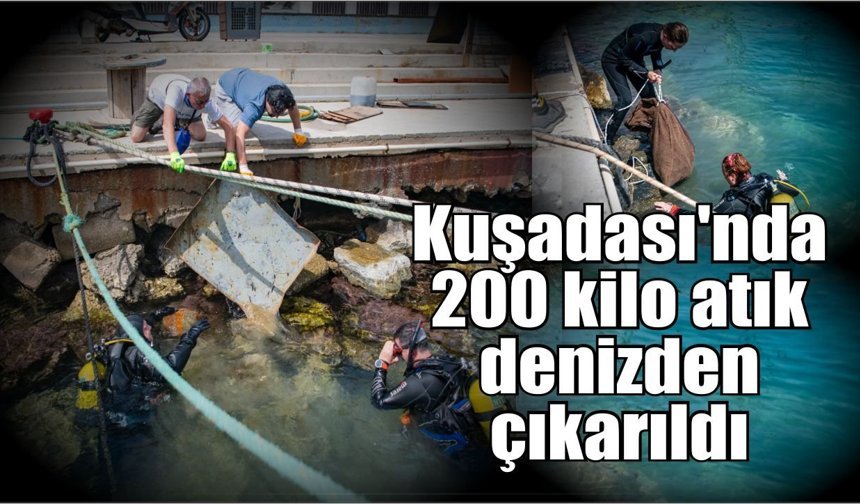 Kuşadası’nda Dünya Günü etkinliği dikkat çekti
