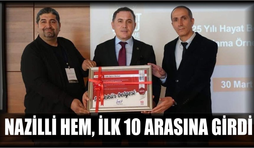 Nazilli’de Geçmişten Geleceğe Projesi başarı getirdi