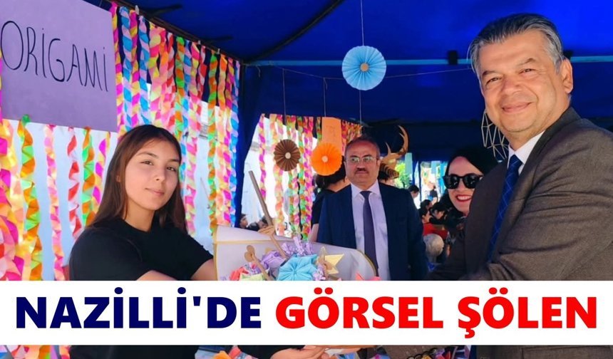 Nazilli Fatih Ortaokulu öğrencileri hünerlerini sergiledi