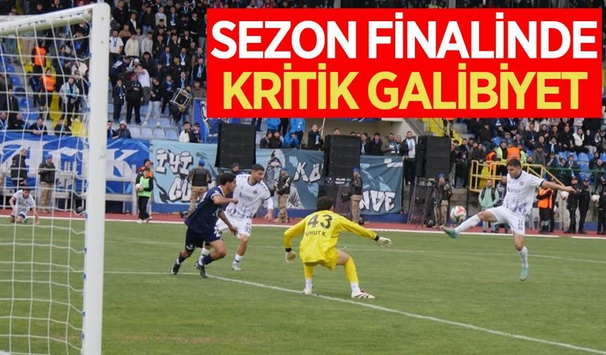 Söke'den sezon finalinde kritik galibiyet