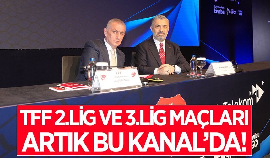 Sürpriz anlaşma duyuruldu! Alt lig maçları artık bu platformda